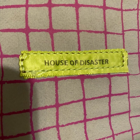 1916 Violet Cottage Satchel Messenger Bag by House of Disaster - Picture 6 of 6